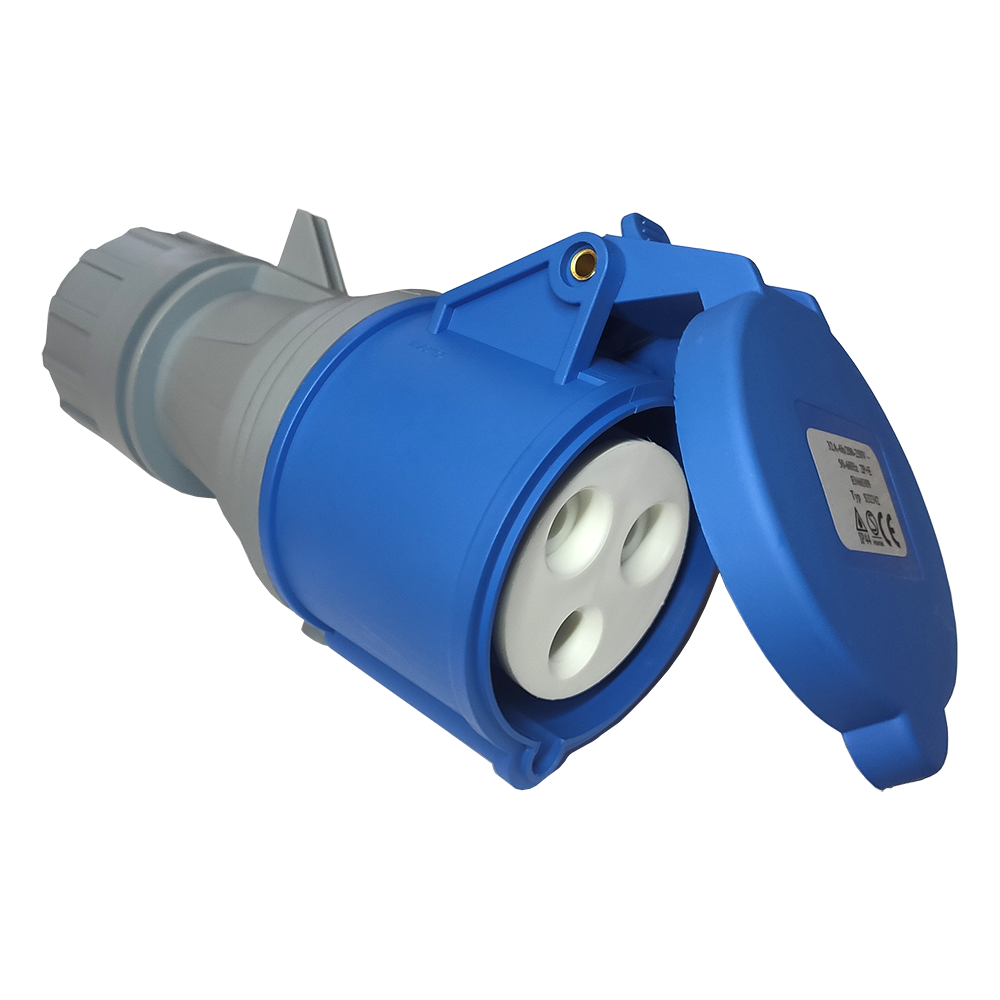 розетка Lanmaster LAN-IEC-309-32A1P-F